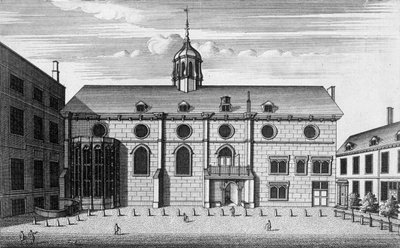 Vue de Grocers Hall à l