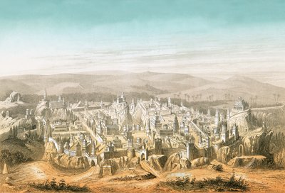 Vue de Jérusalem - English School