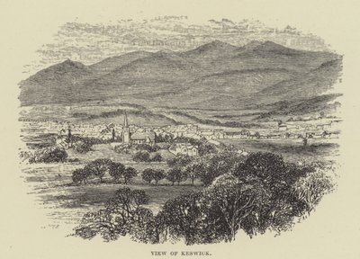 Vue de Keswick - English School