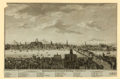 Vue de Londres - English School