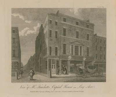 Vue de la maison capitale de M. Hatchett - English School