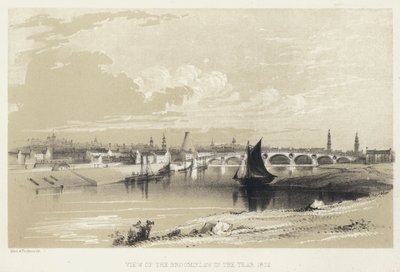 Vue de Broomielaw en 1802 - English School