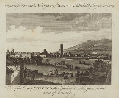 Vue de la ville de Maroc - English School