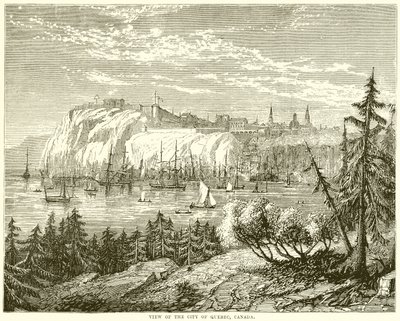 Vue de la ville de Québec, Canada - English School