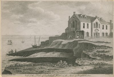 Vue de la maison du Duc de Cumberland - English School
