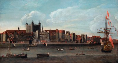Vue de la Tour, vers 1700 - English School