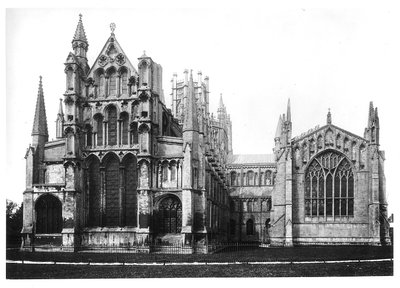 Vue de la façade est et du chœur, c.1321-40 - English School