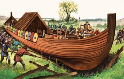 Viking Long-Ship - English School