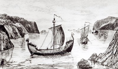 Navires vikings - English School