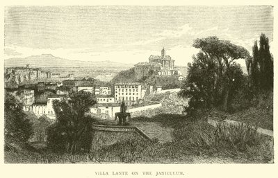 Villa Lante sur le Janicule - English School