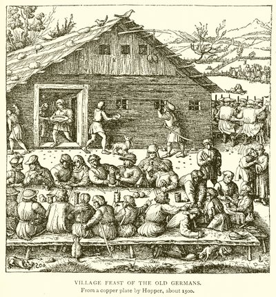 Fête villageoise des anciens Allemands - English School
