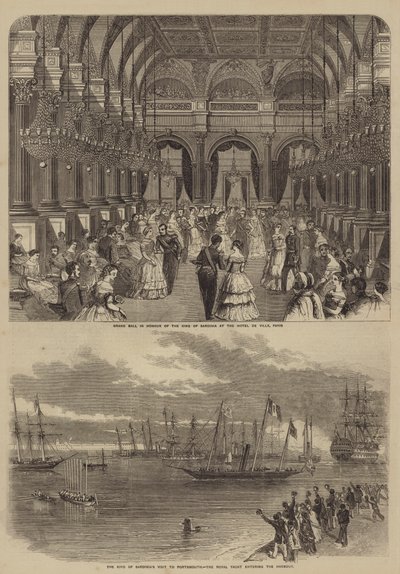 Visite de Victor Emmanuel II d