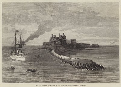 Voyage du Prince de Galles en Inde, Castellamare, Brindisi - English School