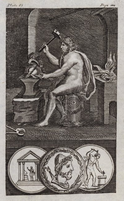 Vulcain (gravure) - English School