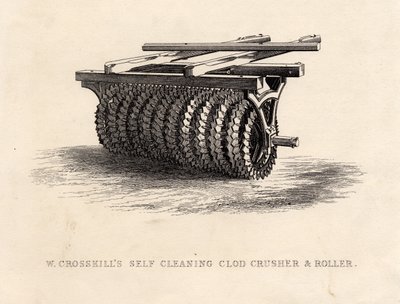 W. Crosskills Self-Cleaning Clod Crusher and Roller - English School