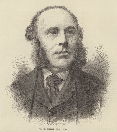 W H Smith, Esquire, MP (gravure) - English School