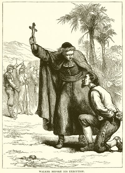 Walker avant son exécution - English School