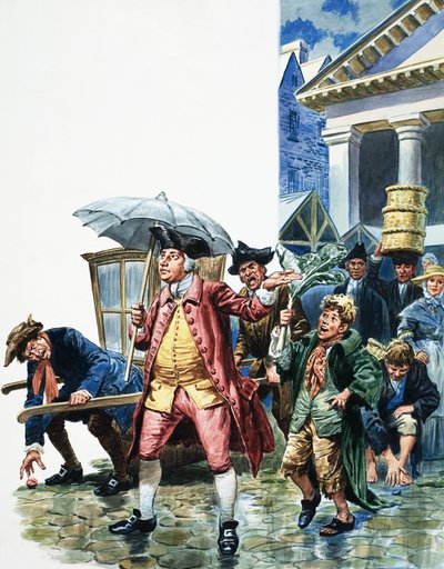 Marcher sous la pluie - English School