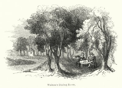 Salle à Manger de Walton (gravure) - English School