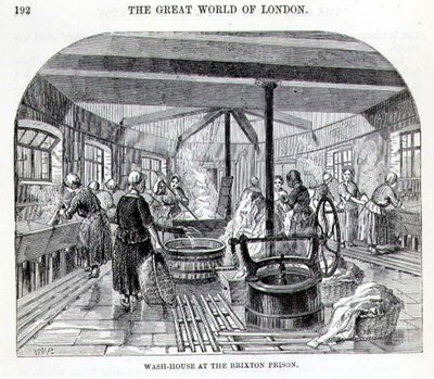 Lavoir à la prison de Brixton, extrait de 