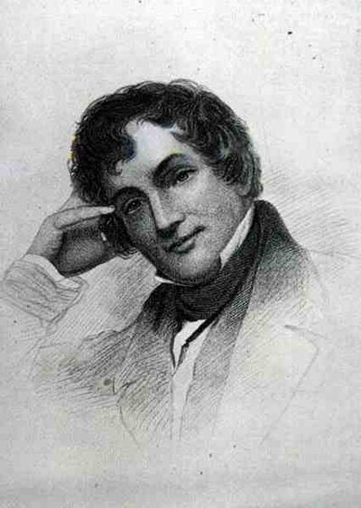 Washington Irving (1783-1859) (gravure) - English School