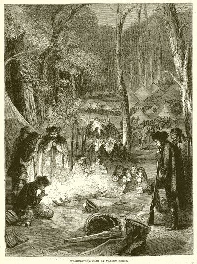 Camp de Washington à Valley Forge - English School