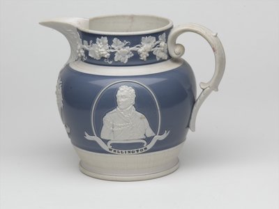 Cruche commémorative de Waterloo, vers 1815 - English School