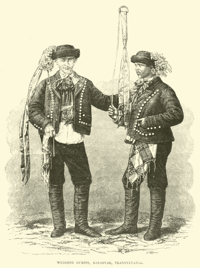 Invités de mariage, Kolosvar, Transylvanie - English School