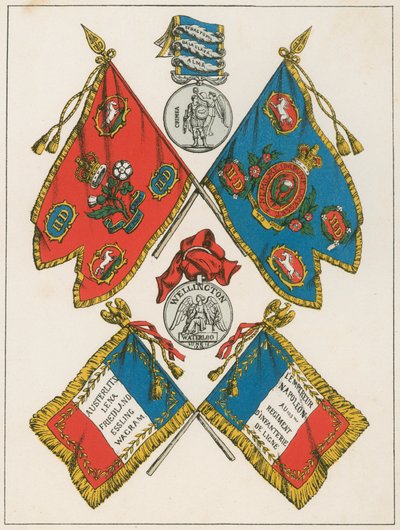 Wellington, étendards militaires - English School