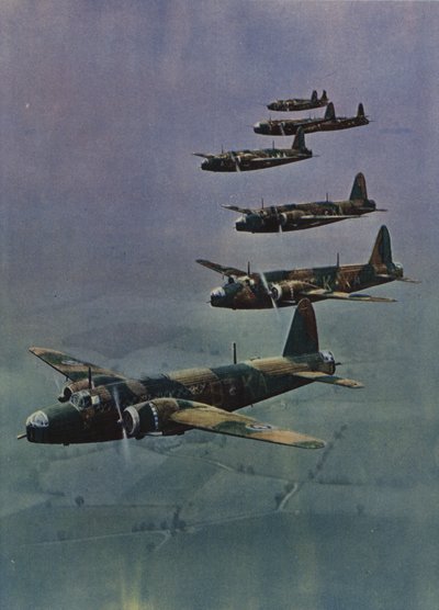 Bombardiers Wellington en formation - English School