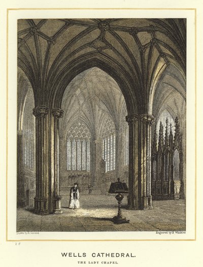 Cathédrale de Wells, la chapelle de la Vierge - English School