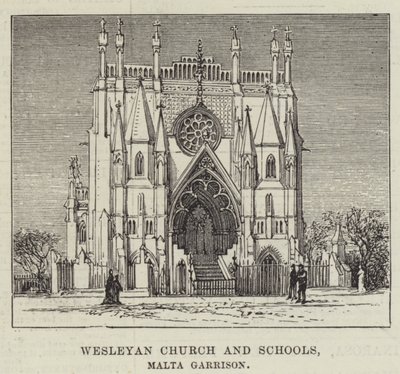 Église et écoles wesleyennes, garnison de Malte - English School