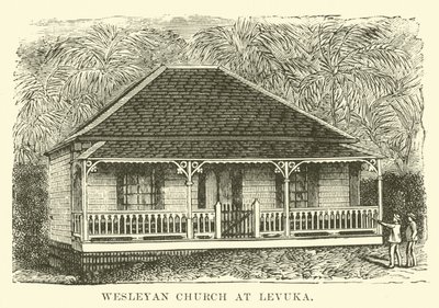 Église wesleyenne à Levuka - English School