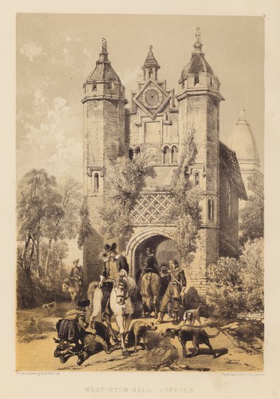 West-Stow Hall, Suffolk - English School