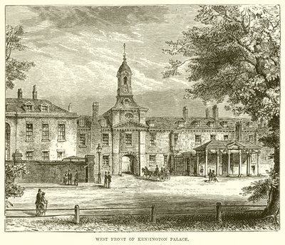 Façade Ouest du Palais de Kensington - English School