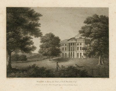 West Hill dans le Surrey, la résidence de D H Rucker - English School