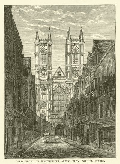 Façade ouest de l