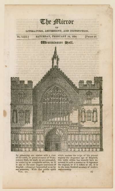 Westminster Hall - English School
