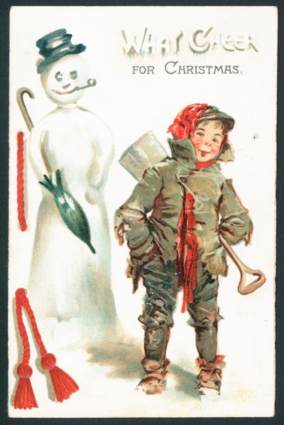 Quelle joie pour Noël - Carte de Noël victorienne - English School