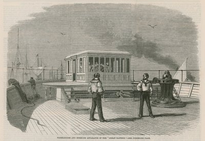 Timonerie et appareil de direction du Great Eastern - English School