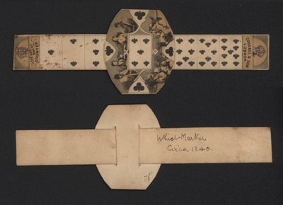 Compteur de whist, vers 1840 - English School