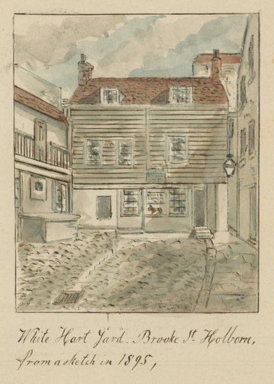 White Hard Yard, Brooke Street, Holborn, Londres, d
