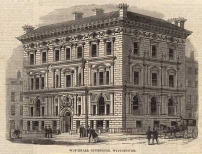 Whitehall Clubhouse, Westminster, Londres - English School