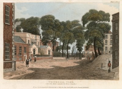 Whitehall Court ou Yard, Vanbrugh House, démoli en 1898 - English School