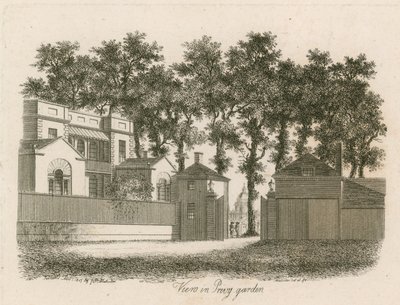 Whitehall Court ou Yard, Vanbrugh House, démoli en 1898 - English School