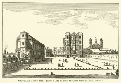Whitehall vers 1650, d