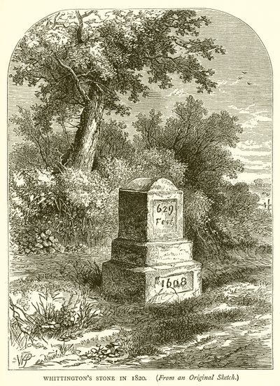 Pierre de Whittington en 1820 - English School