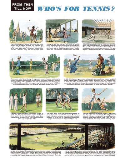 Qui veut jouer au tennis - English School