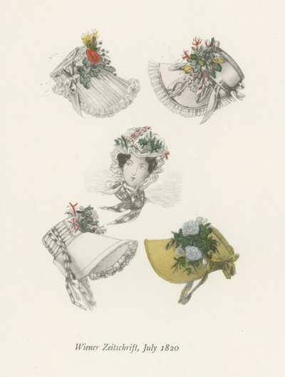 Wiener Zeitschrift, juillet 1820 - English School