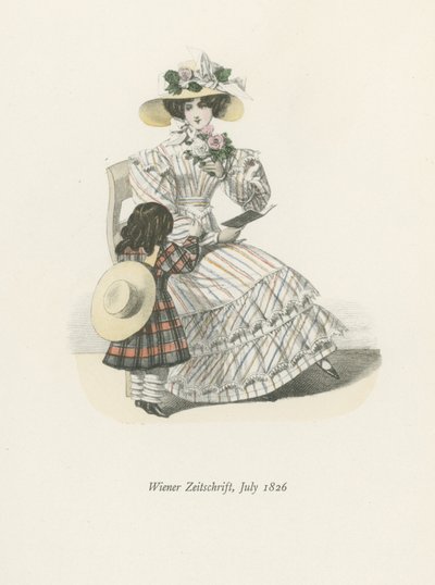 Wiener Zeitschrift, juillet 1826 - English School